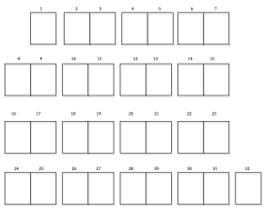 32-page colour picture book storyboard