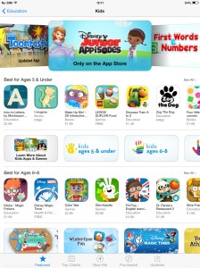 Kids Category Home Page