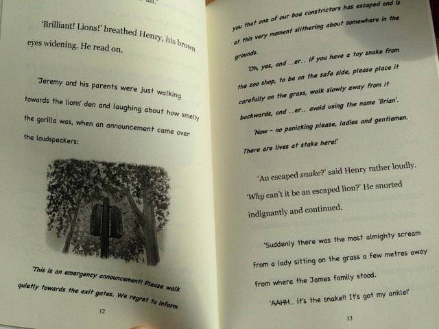 Interior shot showing mixed fonts inside Henry Haynes and The Great Escape