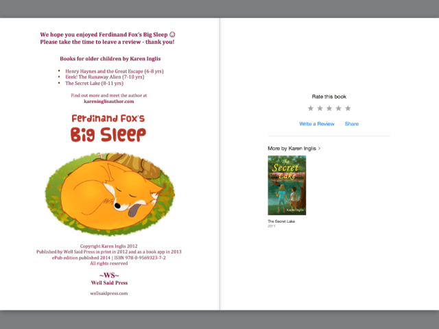 Image of fox sleeping