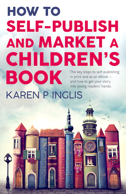 Front cover showing books turned int castles and a book title